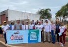 Prefeitura  de Santana realiza blitz educativa e panfletagem em alusão ao Dia da Malária nas Américas