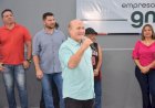 Prefeito de Santana Bala Rocha, entrega a primeira praça digital do município no bairro Provedor II
