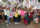 Aline 10 inicia a semana de campanha escutando moradores do bairro Novo Horizonte