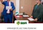 Vereador Zé Luiz Nogueira toma posse na Câmara  de Macapá