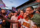 Santana acreditou em mim e eu respondo com trabalho”,diz Clécio em caminhada