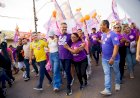 Santana está decidida que é 44, diz Clécio durante caminhada com lideranças locais