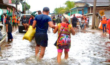 Clécio leva apoio e solidariedade à população e aos prefeitos do Vale do Jari que sofrem com a enchente