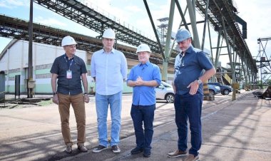 Recebidos pelo anfitrião do município, prefeito Bala Rocha, Felipe Daou conheceu um pouco da potencialidade econômica de Santana