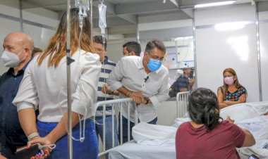 Governador Clécio Luís visita Hospital de Urgência e Emergência de Santana