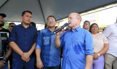 Com recursos de Davi, Prefeito  Bala Rocha, inicia obra de complexo comercial na orla da cidade