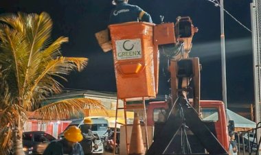 Sistema moderno de iluminação chega a rua Tancredo Neves