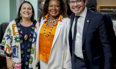 O 1° Comitê de Cultura do Brasil será no Amapá, anuncia Randolfe após agenda com ministra e secretária de Cultura do amapaense