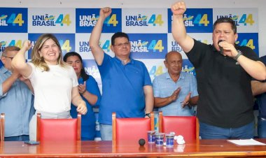 Prefeiturável: candidatura de Aline se fortalece com o apoio do partido União Brasil do Senador Davi Alcolumbre