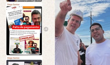 Líder do Gabinete do Ódio de Furlan: Diego Santos, secretário de comunicação da PMM é quem vem orquestrando todos os ataques de Fakes News ao governador Clécio Luís e seus aliados.