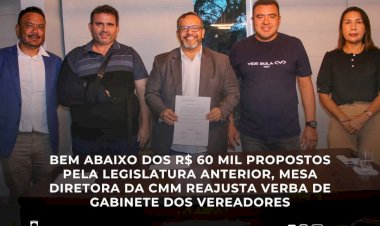 Em decisão de grande impacto popular, presidente da Câmara de Macapá, Pedro DaLua, reduz proposta de aumento da verba de gabinete de R$ 60 mil para R$ 20 mil