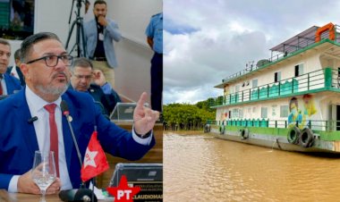 UBS fluvial volta funcionar e Vereador Claudiomar Rosa comemora essa vitória contra o descaso de Furlan