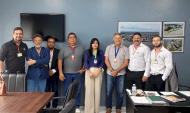 Governador Clécio Luís recebe  grupo empresarial que atua na área de produção de óleos provenientes da Amazônia.