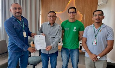 Prefeito Chico Nó recebe IFAP para discutir futuro campus em Mazagão