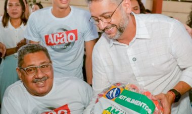 Famílias amapaenses recebem cestas básicas do programa Amapá Sem Fome, projeto idealizado pelo Governador Clécio Luís