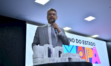 Governador Clécio Luís lança Programa Amapá Mais Seguro com entrega de celulares para reforçar segurança pública