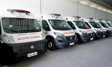 Saúde em primeiro lugar: Governador Clécio Luís entrega 28 ambulâncias