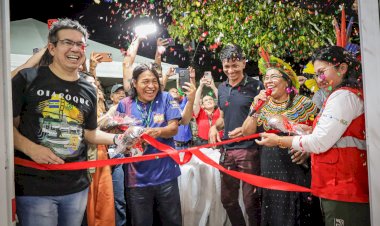 Randolfe entrega nova Casai, equipamentos para assistência social, UBSI e Feira do Pescado em Oiapoque