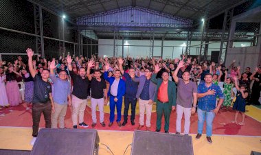 Prefeito Chico Nó prestigia encontro de bandas gospel do Rio Ajurixi
