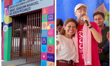Comunidade do Ambé celebra entrega de Escola com infraestrutura moderna  fruto do trabalho do Governador Clécio Luís