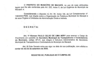 De olho no placar do processo de cassação, Furlan nomeia vereador para garantir que irmão da deputada Telma Nery, não vote contra ele