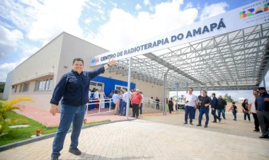 Emocionado, Alcolumbre diz que inauguração do primeiro Centro de Radioterapia do Amapá é “um dos maiores orgulhos” de sua vida pública