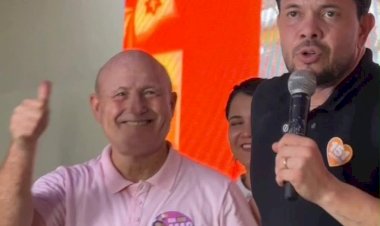 Maior liderança política de Santana, prefeito Bala Rocha traz toda a sua tropa e entra de corpo e alma na campanha de Acácio Favacho ao Senado Federal