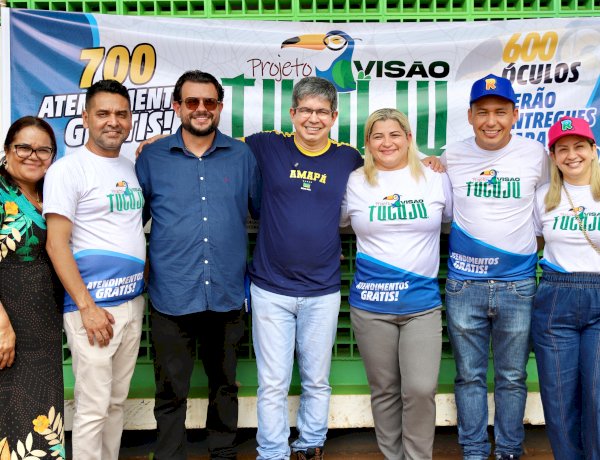 Projeto Visão Tucuju leva atendimento oftalmológico gratuito a Serra do Navio com apoio do senador Randolfe