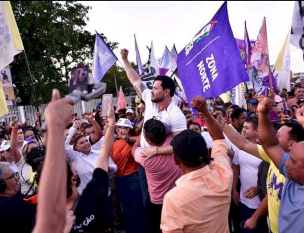 Convenção histórica: com quase 40 mil pessoas, MDB oficializa a candidatura de Acácio Favacho ao Senado Federal