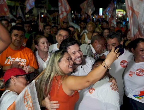 Com a liderança do prefeito Chico Nó, Mazagão entra em peso para apoiar a candidatura de Acácio Favacho, 151, ao Senado