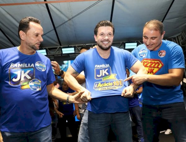 Candidatura que mais vem crescendo: família JK entra em peso na campanha 151 de Acácio Favacho ao Senado
