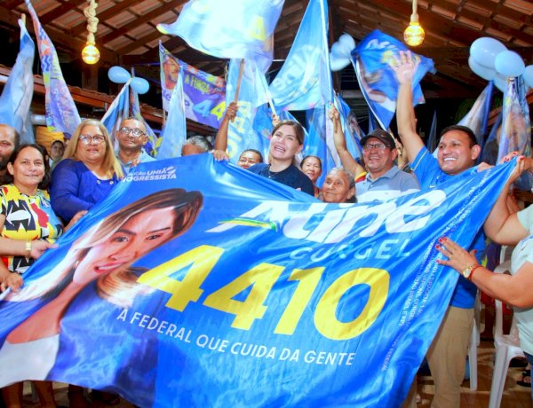 Em ritmo de crescimento, Aline Gurgel avança nas pesquisas e consolida 2º lugar na disputa pela Câmara Federal