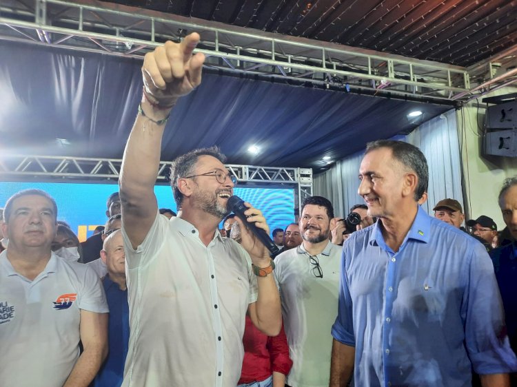 Clécio Luis recebe apoio do governador Waldez Góes e do PDT