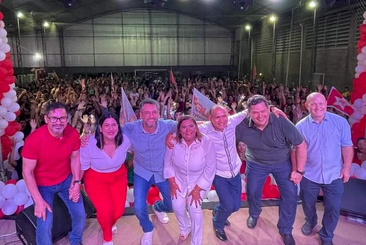Lançamento de pré-candidaturas reforça liderança política de Antônio Nogueira em Santana
