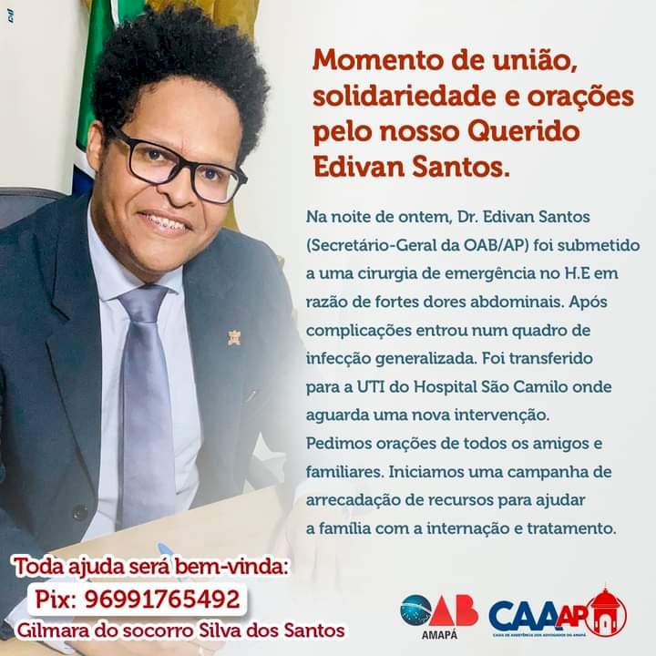 Vamos ajudar o Dr. Edivan Santos