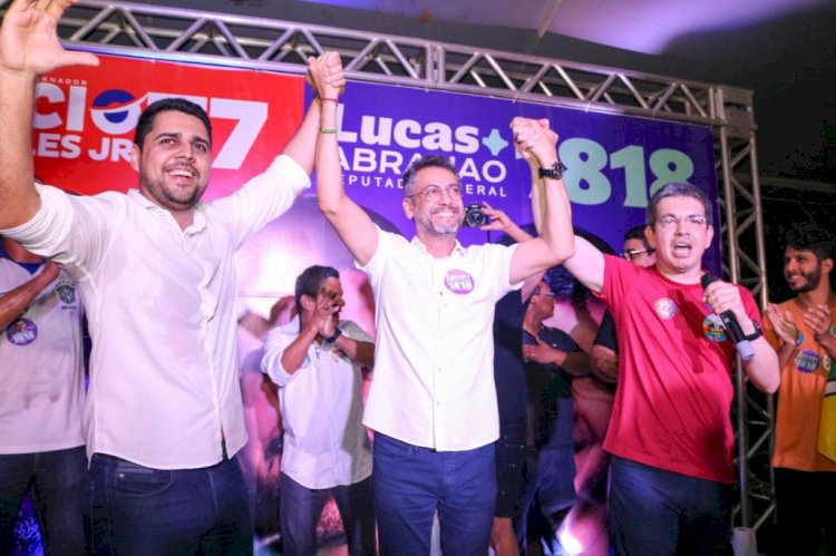 Apoios de peso, Senador Randolfe Rodrigues e Lucas Abrahão entram de corpo e alma na campanha de Clécio Luís