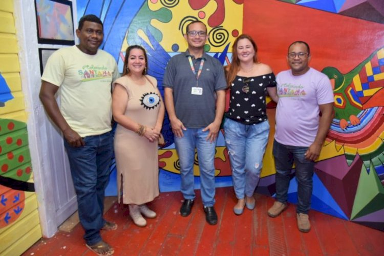 Projeto Colorindo Santana: jovens concluem primeira etapa do curso e produzem roteiros para pinturas das casas