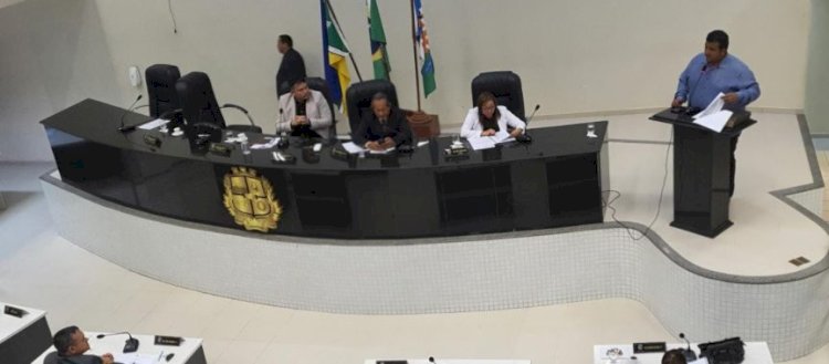 Secretário de obras de Santana explana ações executadas pela pasta em Sessão Ordinária da Câmara Municipal
