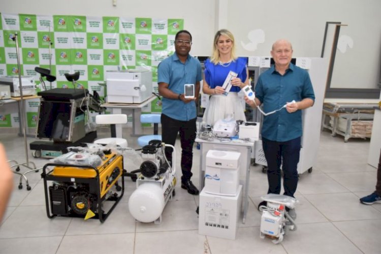Prefeito Bala entrega novos equipamentos para as unidades básicas de saúde