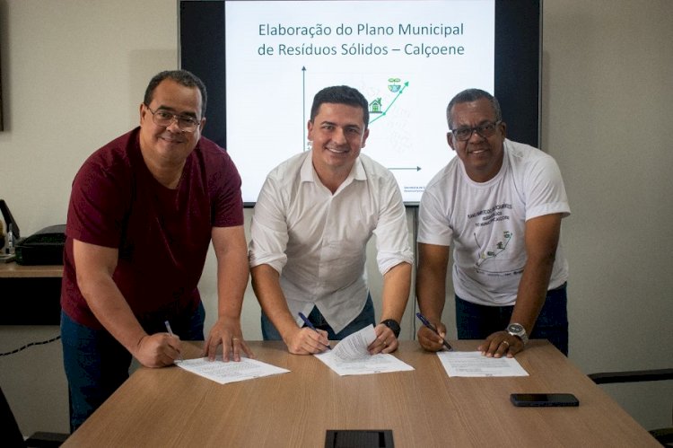 Governo Clécio Luís  firma cooperação com a Prefeitura de Calçoene para elaboração do Plano Municipal de Resíduos Sólidos