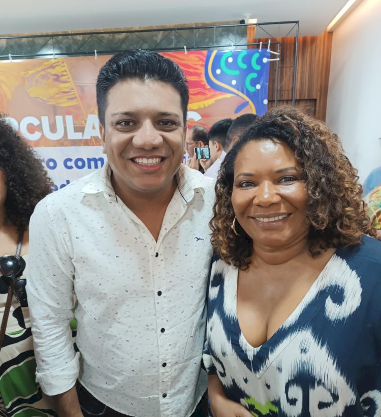 Em conversa com  a Ministra da Cultura Margareth Menezes, Emerson Silveira  articula apoio  para festa tradicional de Mojuí dos Campos