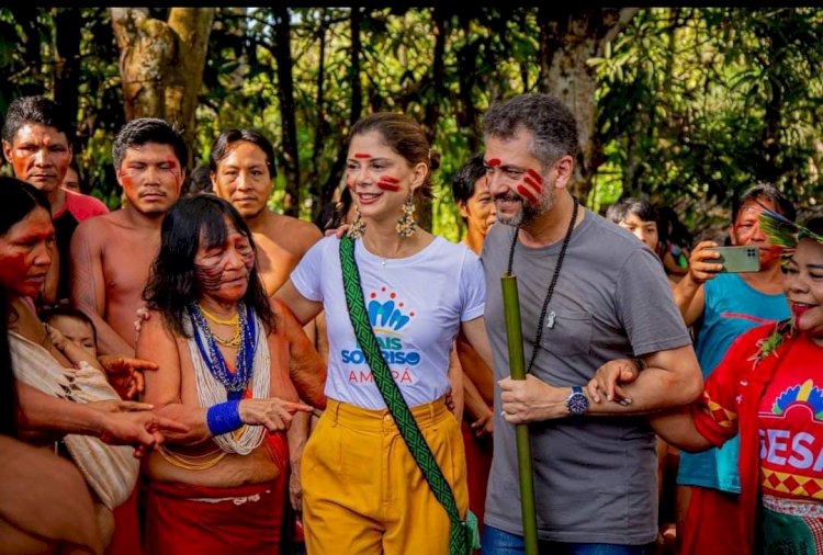 O Mais Sorrisos, programa idealizado pela primeira-dama do Amapá, Priscila Flores, com amplo apoio do governo Clécio Luís, virou reportagem especial no programa Fantástico