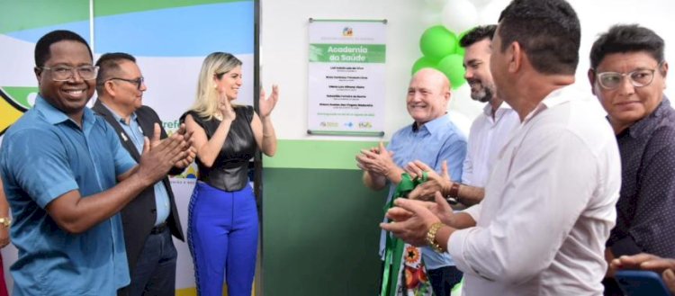 Prefeito Bala Rocha  entrega Academia da Saúde, polo Igarapé da Fortaleza