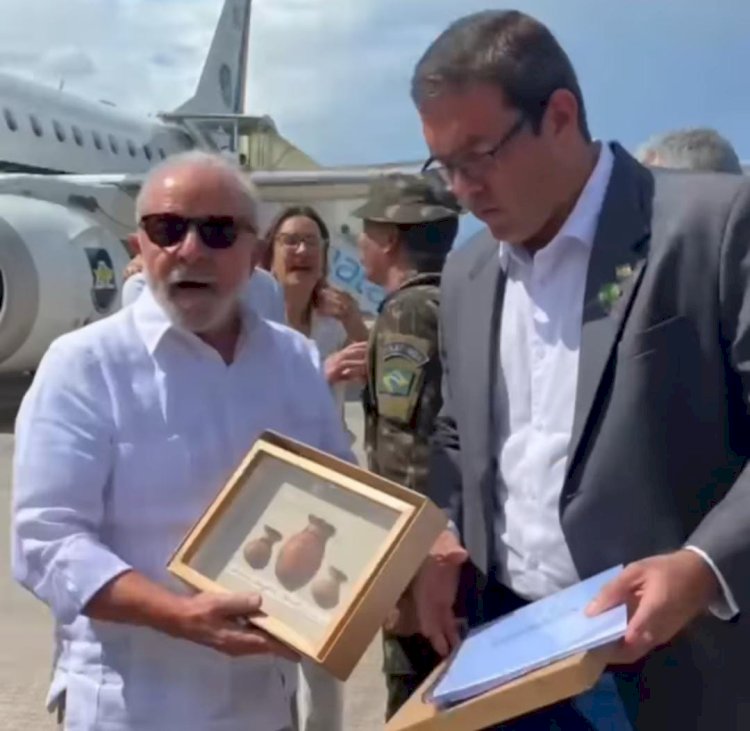 Presidente Lula deu um mega puxão de orelha em Antônio  Furlan, após o Prefeito abandonar a comitiva presidencial