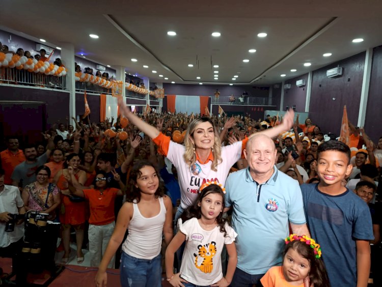 Uma multidão prestigiou o lançamento da candidatura de  Ithiara Madureira  à vereadora por Santana