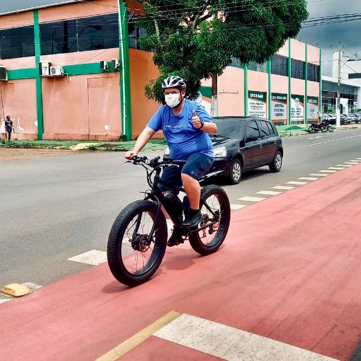 Conectar a cidade por ciclovias é proposta de Josiel para Macapá