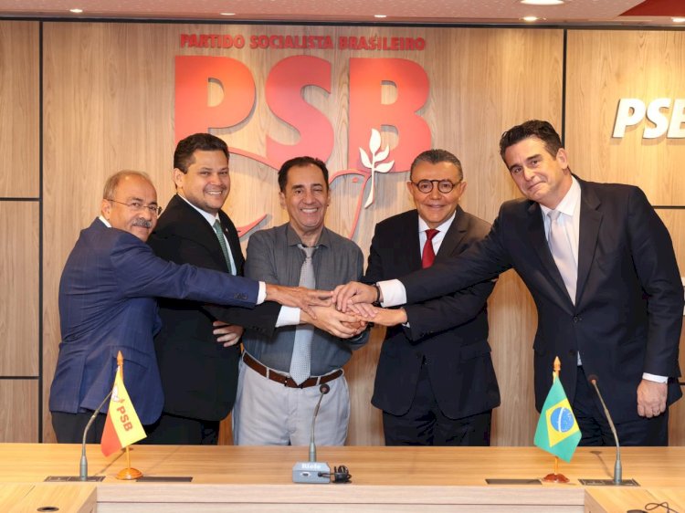 PSB anuncia apoio à candidatura de Alcolumbre à presidência do Senado