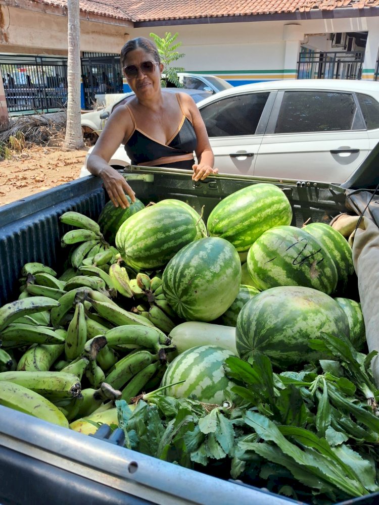 Entrega do PAA CONAB, impulsionada pela emenda de Aline Gurgel, beneficia instituições sociais e agricultores locais