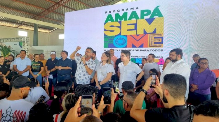 Com emendas do Senador Davi e Aline Gurgel, Governador Clécio Luís avança com medidas assistênciais de combate a fome no Amapá