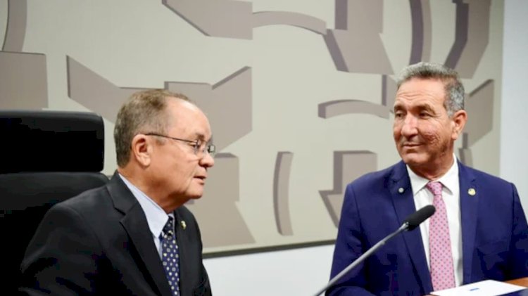 Senadores Lucas Barreto (PSD-AP) e Zequinha Marinho (Podemos-PA) vão presidir a Frente Parlamentar em Defesa do Petróleo na Margem Equatorial do Brasil